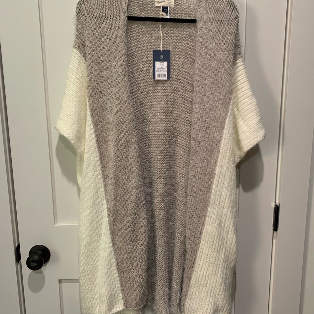 Universal Thread Mid-length Cream Cardigan